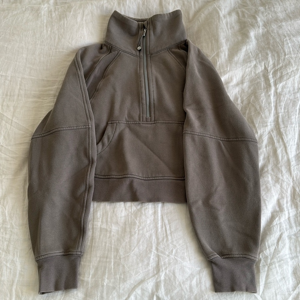 lululemon scuba funnel neck in rover